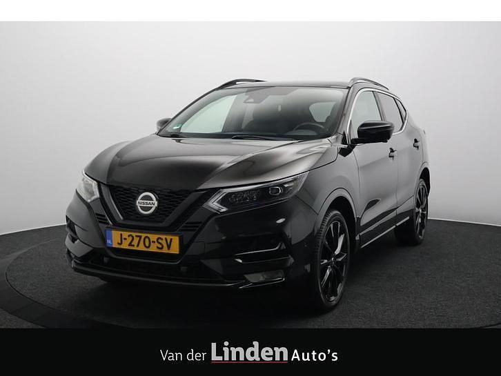 Zwart Gebruikt 2020 Nissan Qashqai N-TEC SUV | € 20.450 (Eerlijke prijs) - Afbeelding 1/4