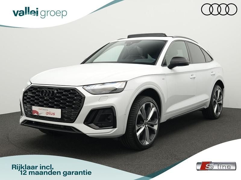 Wit Gebruikt 2022 Audi Q5 Sportback Competition SUV | € 53.900 (Eerlijke prijs) - Afbeelding 1/4