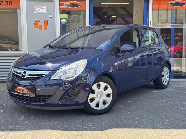Blauw, metallic lak Gebruikt 2011 Opel Corsa Edition Hatchback | € 4.950 (Eerlijke prijs) - Afbeelding 1/4
