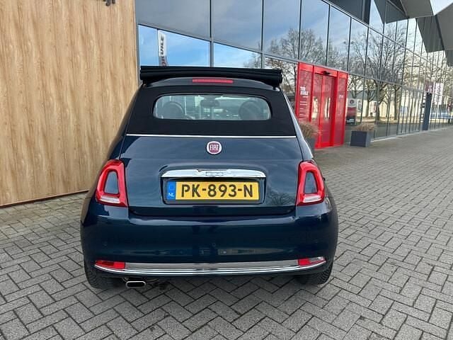 Occasion Fiat 500C Lounge 69 PK (50 kW) 2016 Blauw Cabriolet