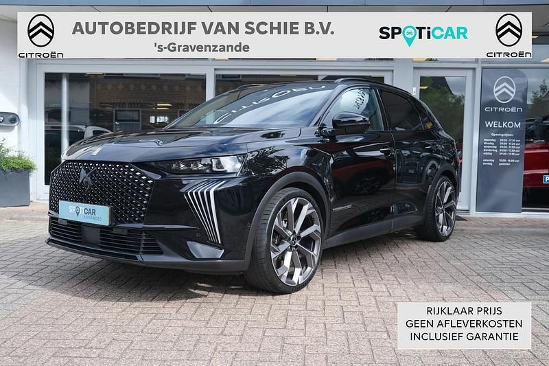 Zwart Gebruikt 2023 DS Automobiles DS7 Crossback SUV | € 53.950 - Afbeelding 1/4