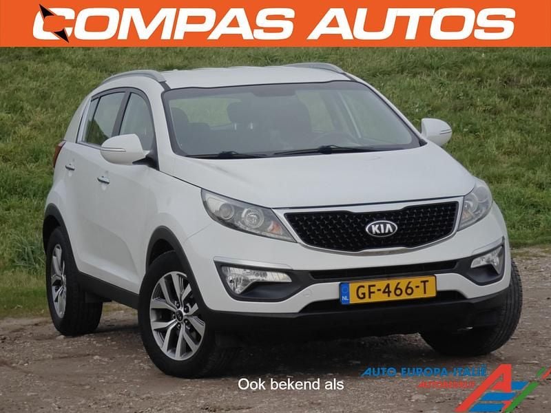 Wit (parellak) Gebruikt 2015 Kia Sportage Comfort SUV | € 10.950 (Eerlijke prijs) - Afbeelding 1/4