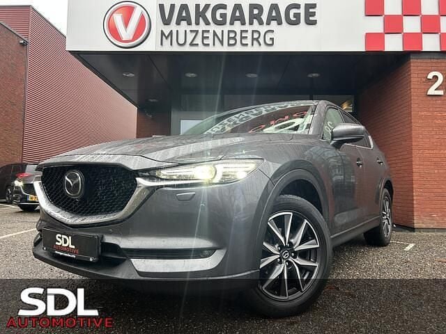 Grijs (metallic) Gebruikt 2018 Mazda CX-5 Luxury SUV | € 25.945 (Eerlijke prijs) - Afbeelding 1/4
