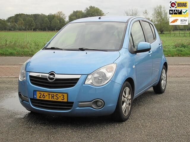 Blauw Occasion 2012 Opel Agila Edition Hatchback | € 4.950 (Eerlijke prijs) - Afbeelding 1/4