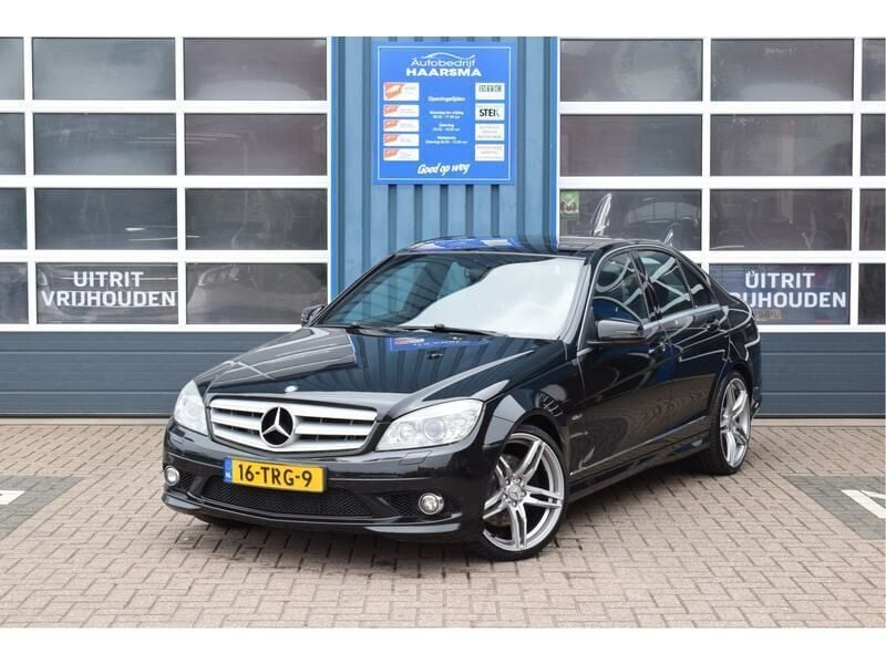 Zwart Gebruikt 2009 Mercedes C320 Avantgarde Sedan | € 10.350 (Duur) - Afbeelding 1/4