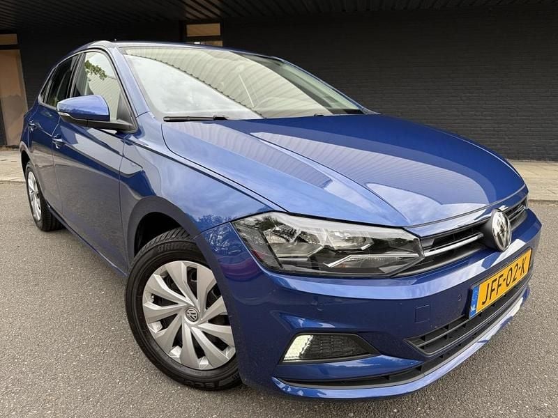 Blauw Gebruikt 2019 VW Polo Comfortline Hatchback | € 17.495 (Super prijs) - Afbeelding 1/4