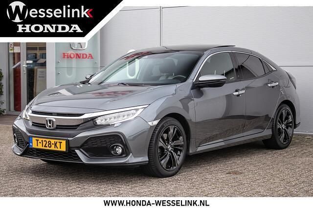 Occasion Honda Civic Prestige 184 PK (135 kW) 2019 Grijs Hatchback