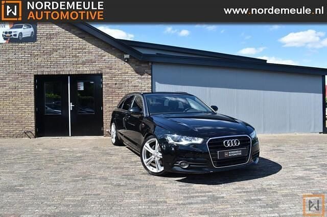 Zwart Gebruikt 2012 Audi A6 S-Line Stationwagen | € 8.400 (Goede deal) - Afbeelding 1/4