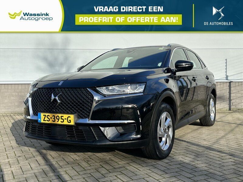 Zwart metallic Gebruikt 2019 DS Automobiles DS7 Crossback Chic SUV | € 19.590 (Super prijs) - Afbeelding 1/4