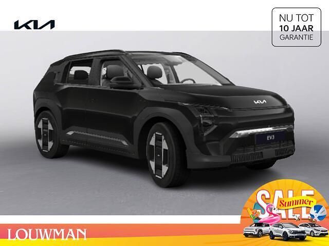 Aurora black pearl (zwart mica) Nieuw 2025 Kia EV3 Advance SUV | € 37.990 (Super prijs) - Afbeelding 1/4
