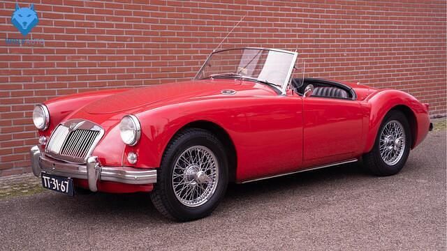 Rood Gebruikt 1956 MG A Cabriolet | € 29.999 - Afbeelding 1/4