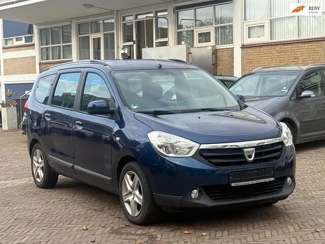 Blauw Gebruikt 2017 Dacia Lodgy Ambiance MPV | € 4.500 - Afbeelding 1/4