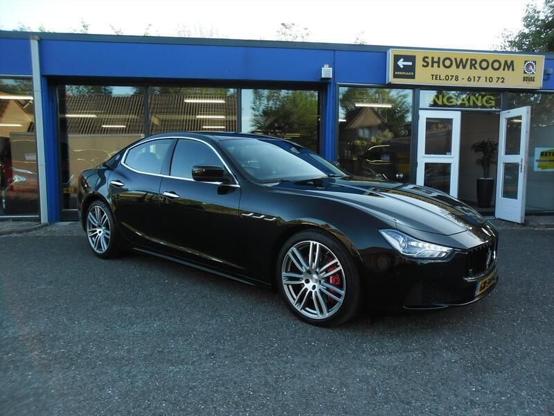 Zwart Gebruikt 2015 Maserati Ghibli Coupé | € 28.950 (Eerlijke prijs) - Afbeelding 1/4