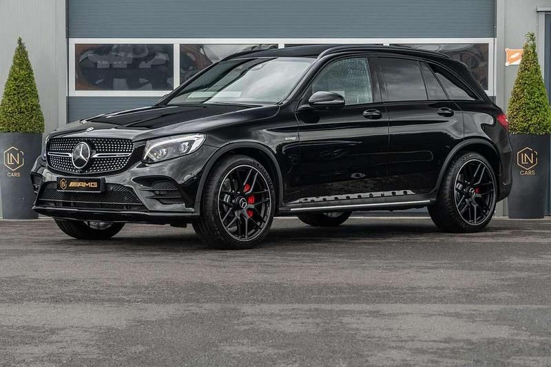 Zwart Gebruikt 2018 Mercedes GLC43 AMG AMG SUV | € 44.950 (Eerlijke prijs) - Afbeelding 1/4