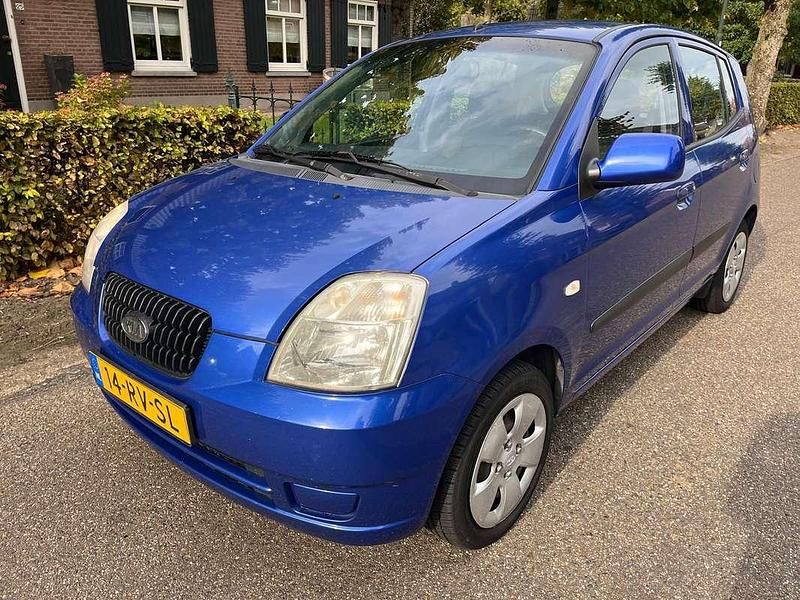 Blauw Gebruikt 2005 Kia Picanto LX Hatchback | € 1.450 (Eerlijke prijs) - Afbeelding 1/4