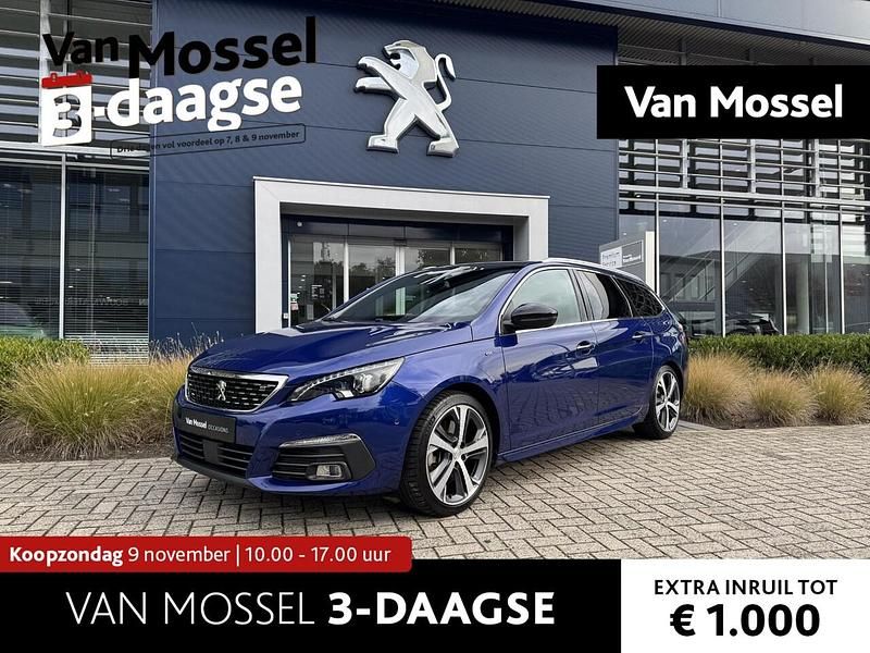 Blauw Gebruikt 2017 Peugeot 308 GTi Stationwagen | € 18.940 - Afbeelding 1/4