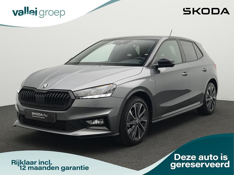 Grijs Gebruikt 2024 Skoda Fabia Monte Carlo Hatchback | € 24.800 (Duur) - Afbeelding 1/4