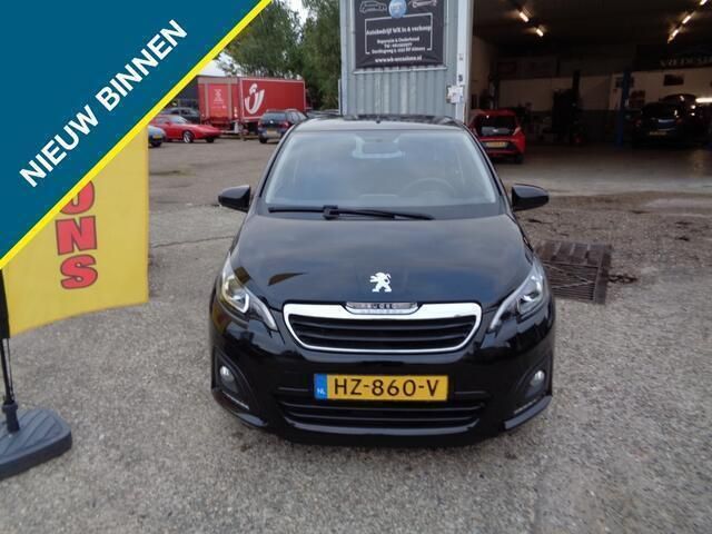 Zwart Gebruikt 2016 Peugeot 108 Active Hatchback | € 6.750 (Eerlijke prijs) - Afbeelding 1/4