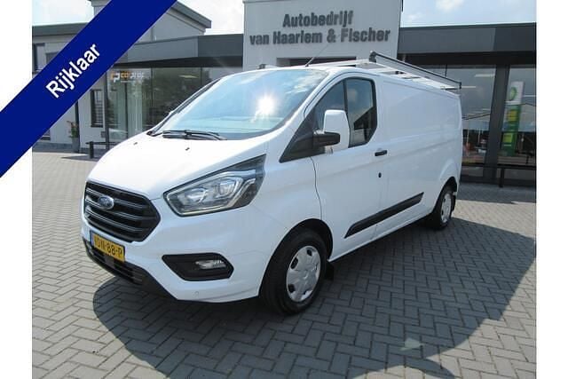 Wit Gebruikt 2019 Ford Transit Custom Van | € 12.950 (Super prijs) - Afbeelding 1/3