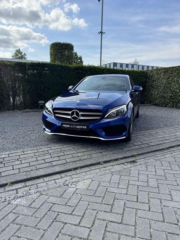 Blauw Gebruikt 2018 Mercedes C180 Business Sedan | € 26.500 (Eerlijke prijs) - Afbeelding 1/4