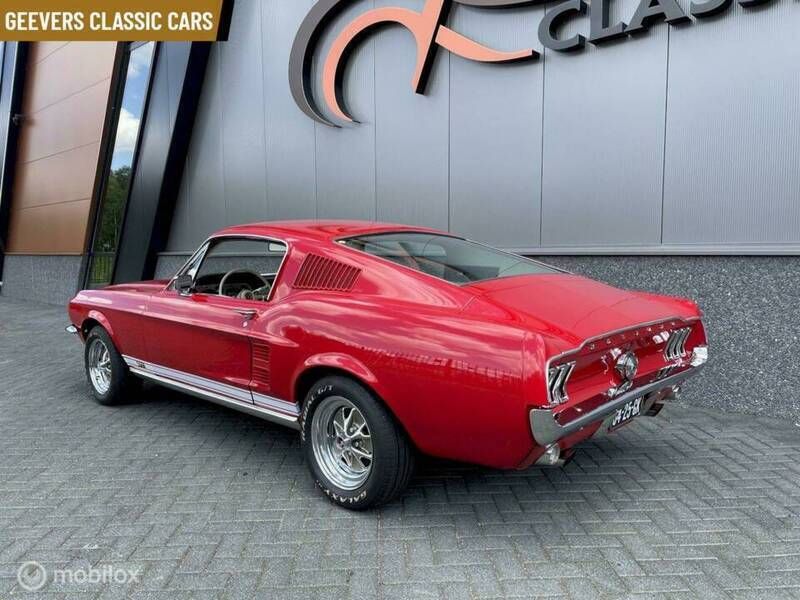 Roodcandy apple red Gebruikt 1967 Ford Mustang GT Coupé | € 82.500 - Afbeelding 1/4