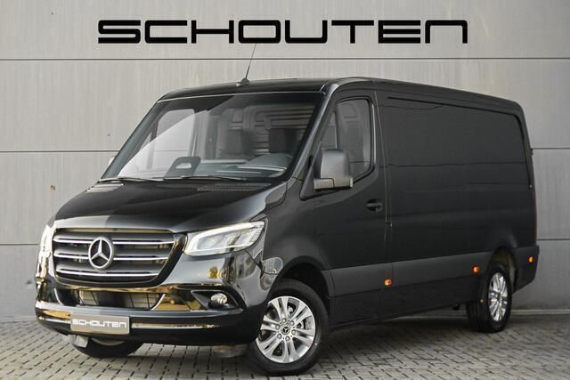 Zwart Nieuw 2024 Mercedes Sprinter Van | € 57.900 - Afbeelding 1/3
