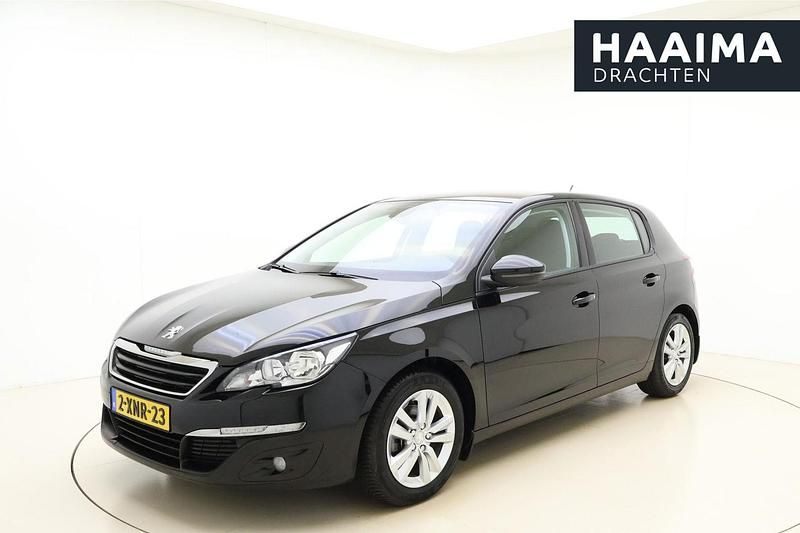 Zwart Gebruikt 2014 Peugeot 308 Active Hatchback | € 7.950 (Goede deal) - Afbeelding 1/4