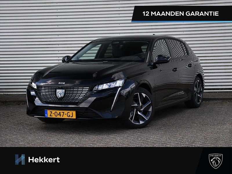 Zwart Occasion 2024 Peugeot 308 Allure Hatchback | € 24.995 (Eerlijke prijs) - Afbeelding 1/4