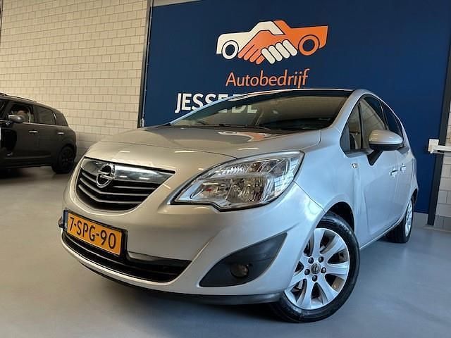 Grijs Gebruikt 2012 Opel Meriva Cosmo MPV | € 3.950 (Super prijs) - Afbeelding 1/4