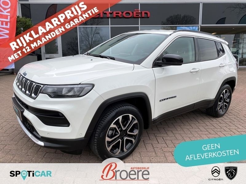 Wit Gebruikt 2024 Jeep Compass Night Eagle SUV | € 28.700 (Goede deal) - Afbeelding 1/4