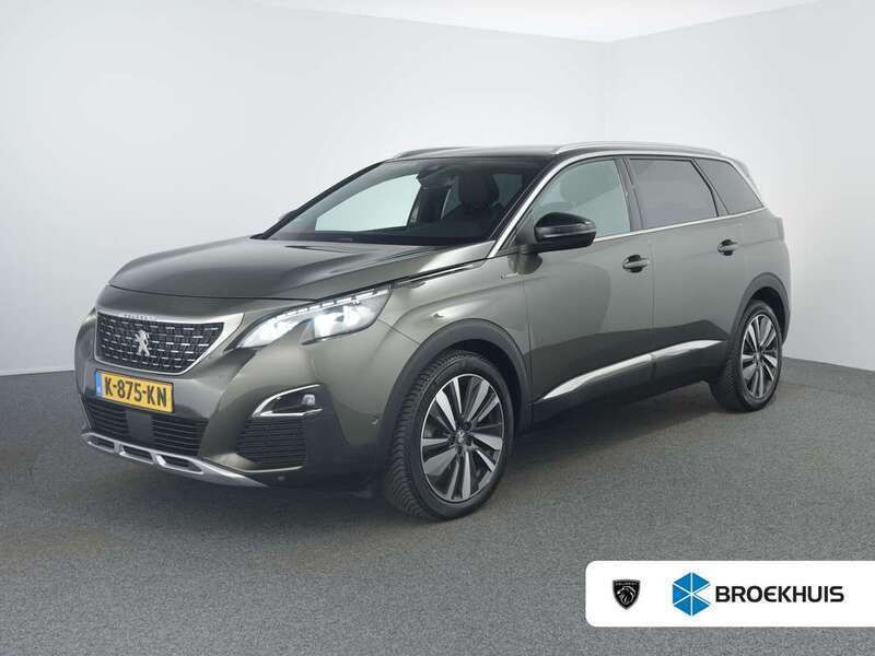 Grijs Gebruikt 2021 Peugeot 5008 GT-line MPV | € 22.900 (Eerlijke prijs) - Afbeelding 1/4