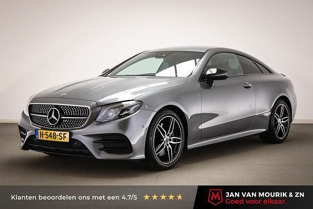 Grijs Gebruikt 2019 Mercedes E350 Premium Plus Coupé | € 35.900 (Eerlijke prijs) - Afbeelding 1/4