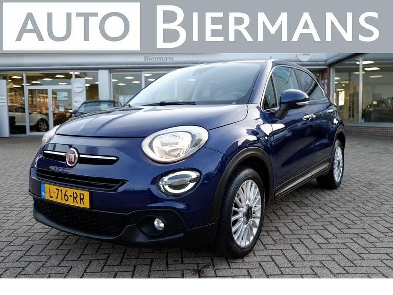 Blauw (metallic) Gebruikt 2021 Fiat 500X Connect SUV | € 18.450 (Eerlijke prijs) - Afbeelding 1/4