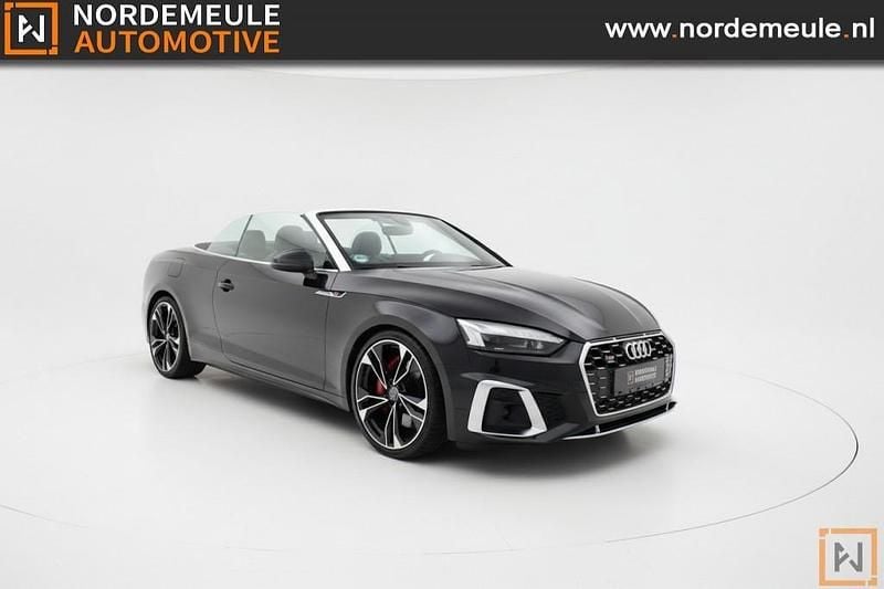 Zwart Occasion 2020 Audi A5 Cabriolet Cabriolet | € 49.700 (Super prijs) - Afbeelding 1/4