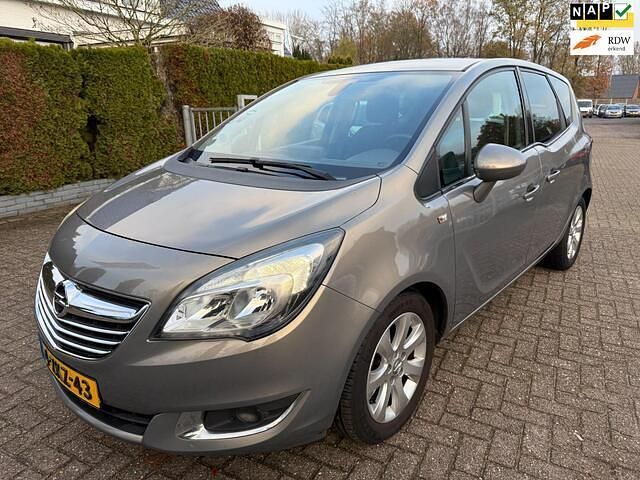Bruin Gebruikt 2015 Opel Meriva Cosmo MPV | € 7.950 (Eerlijke prijs) - Afbeelding 1/4