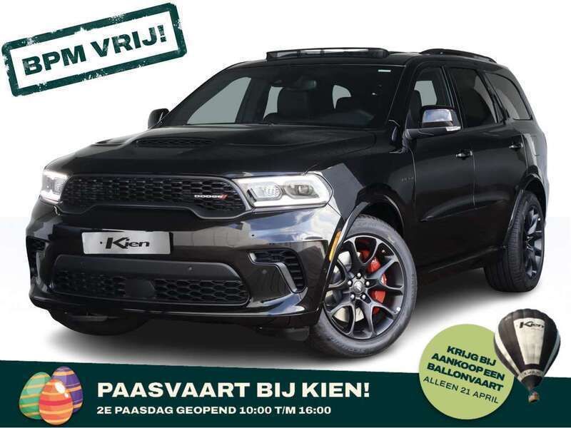 Zwart Nieuw 2024 Dodge Durango SUV | € 78.000 - Afbeelding 1/4
