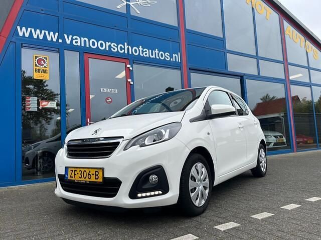 Wit Gebruikt 2019 Peugeot 108 Active Hatchback | € 5.850 (Goede deal) - Afbeelding 1/4