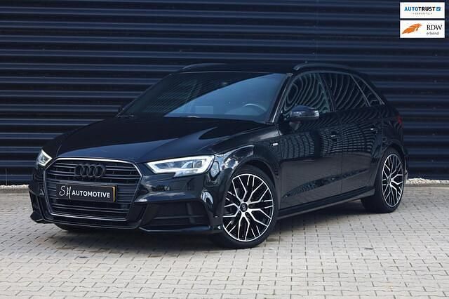 Occasion Audi A3 Sportback S-Line 150 PK (110 kW) 2018 Zwart (metallic) Hatchback