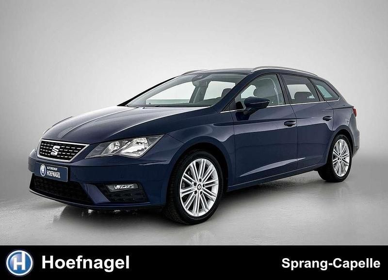 Blauw Gebruikt 2019 Seat Leon ST XCELLENCE Stationwagen | € 16.500 (Goede deal) - Afbeelding 1/3