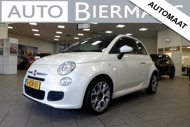 Wit Gebruikt 2013 Fiat 500 Sport Hatchback | € 8.895 (Iets duurder) - Afbeelding 1/4