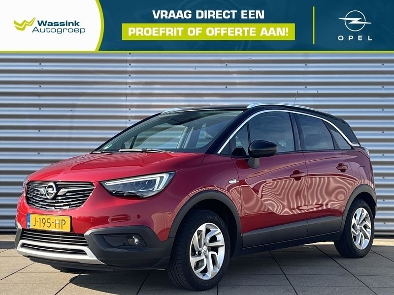 Rood Gebruikt 2020 Opel Crossland X Innovation SUV | € 15.900 (Eerlijke prijs) - Afbeelding 1/4