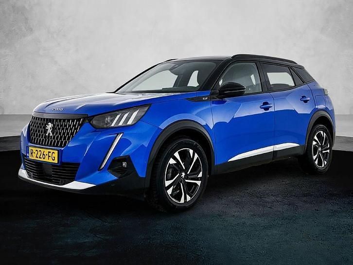Blauw Gebruikt 2021 Peugeot 2008 GTi SUV | € 22.720 (Iets duurder) - Afbeelding 1/3
