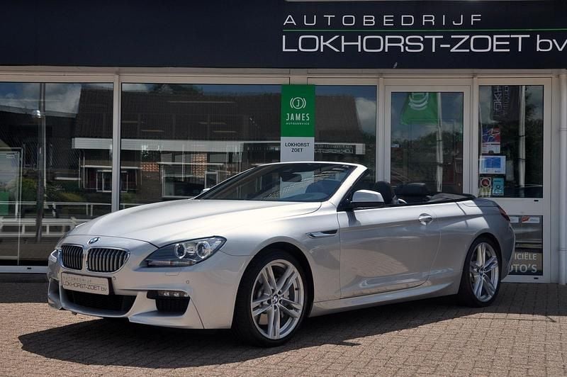 Grijs Gebruikt 2013 BMW 650 Cabriolet Executive Cabriolet | € 46.950 - Afbeelding 1/4