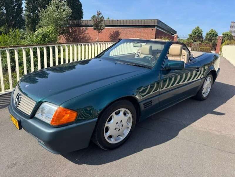Groen Gebruikt 1994 Mercedes SL320 Cabriolet | € 11.450 - Afbeelding 1/4