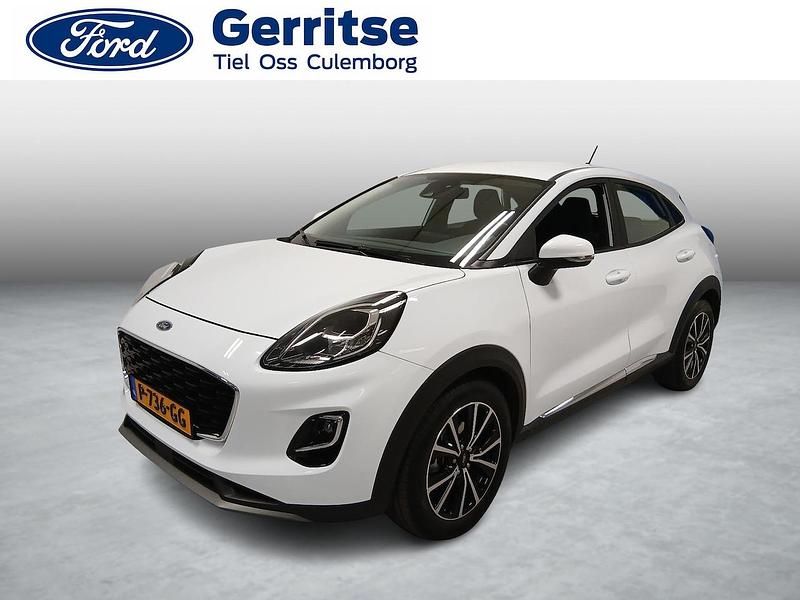 Wit Occasion 2022 Ford Puma Titanium SUV | € 19.988 (Eerlijke prijs) - Afbeelding 1/4