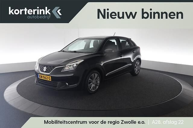 Zwart Gebruikt 2016 Suzuki Baleno Exclusive Hatchback | € 8.950 (Eerlijke prijs) - Afbeelding 1/4