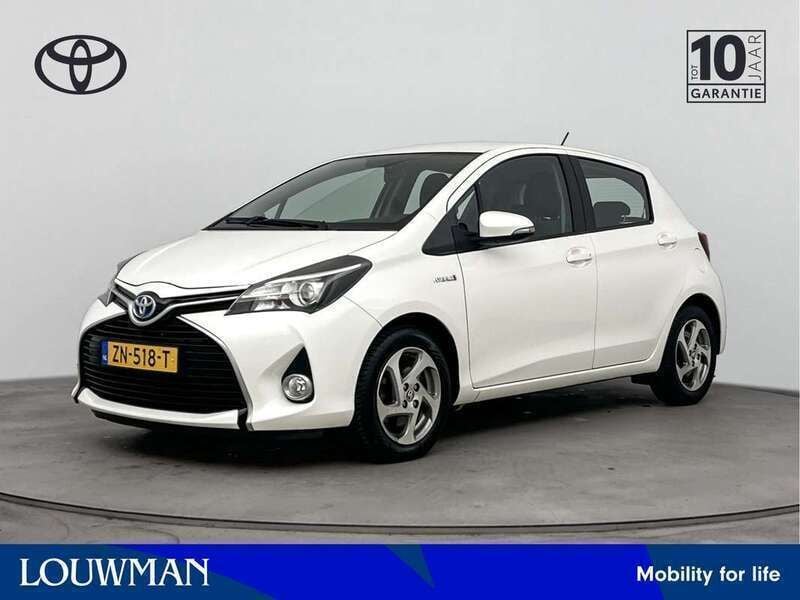 Wit Gebruikt 2016 Toyota Yaris Hybrid Limited Hatchback | € 12.945 (Goede deal) - Afbeelding 1/3