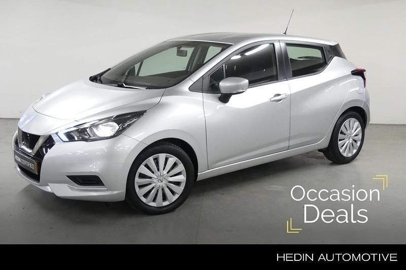 Grijs Occasion 2022 Nissan Micra Acenta Hatchback | € 12.745 (Eerlijke prijs) - Afbeelding 1/4
