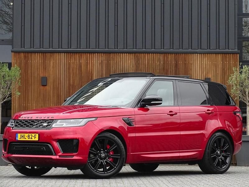 Rood (metallic) Gebruikt 2019 Land Rover Range Rover Sport Dynamic SUV | € 41.995 (Goede deal) - Afbeelding 1/4