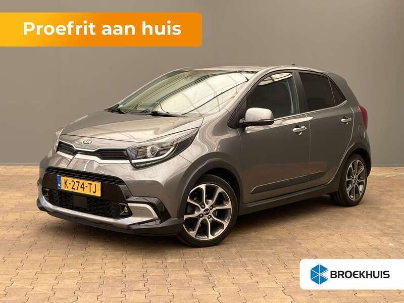 Grijs Gebruikt 2020 Kia Picanto X-Line Hatchback | € 15.900 (Eerlijke prijs) - Afbeelding 1/4